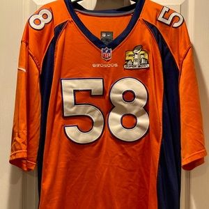Von Miller Super Bowl 50 Broncos Jersey XL